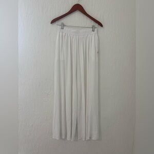 Lunya Wide Leg Pants in White